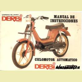 manual de instrucciones derbi variant - Compra venta en todocoleccion